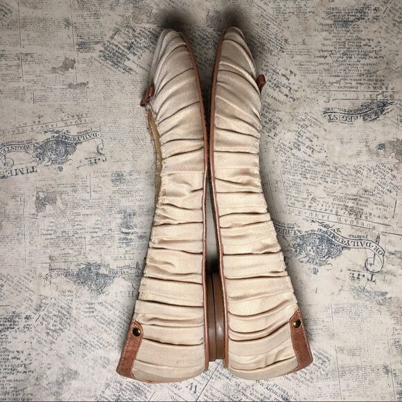 Beverly Feldman Fabric/leather Flats - Picture 8 of 13